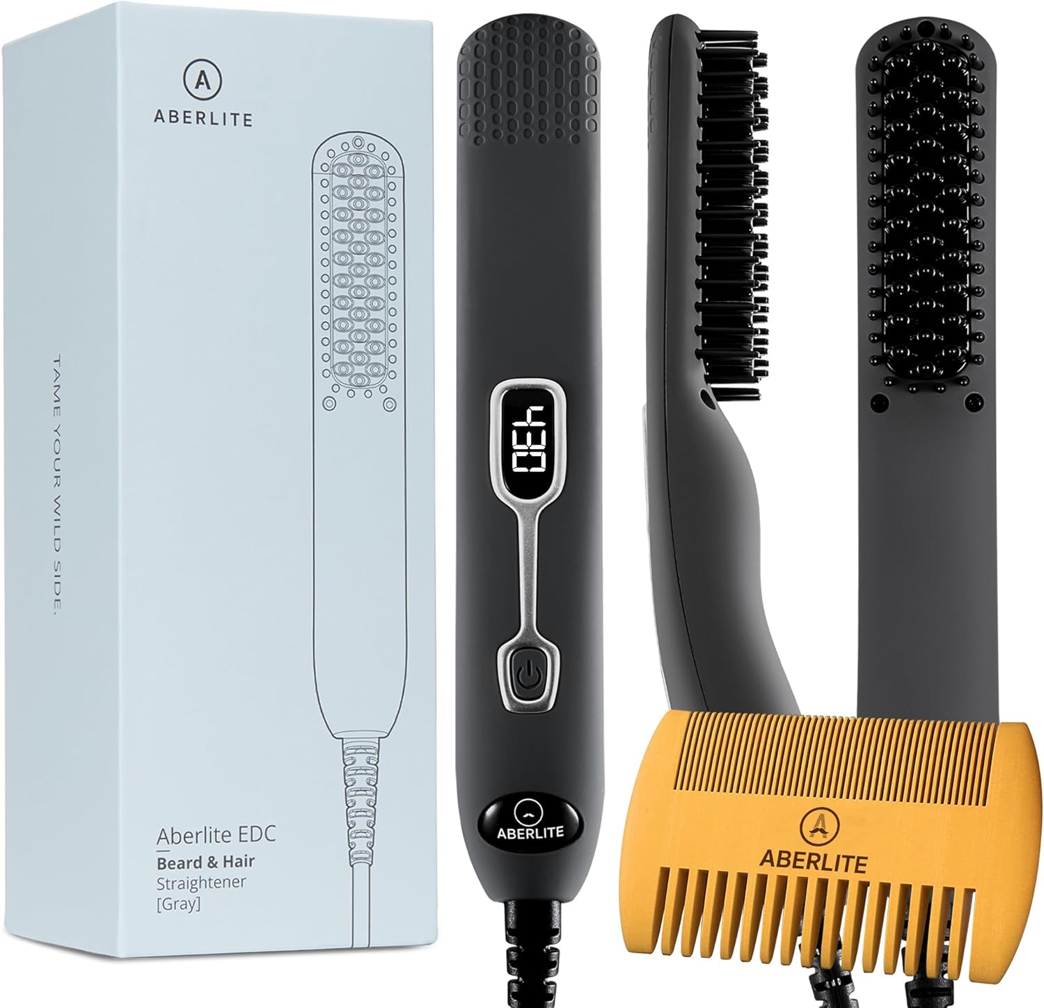 Men'S Grooming Images - Profesjonalna szczotka do prostowania brody -