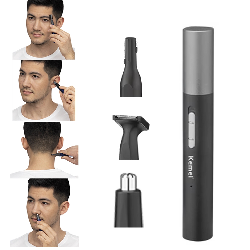 Nose Hair Trimmer - Kemei Pro Akumulatorowy Trymer do Nosa,
