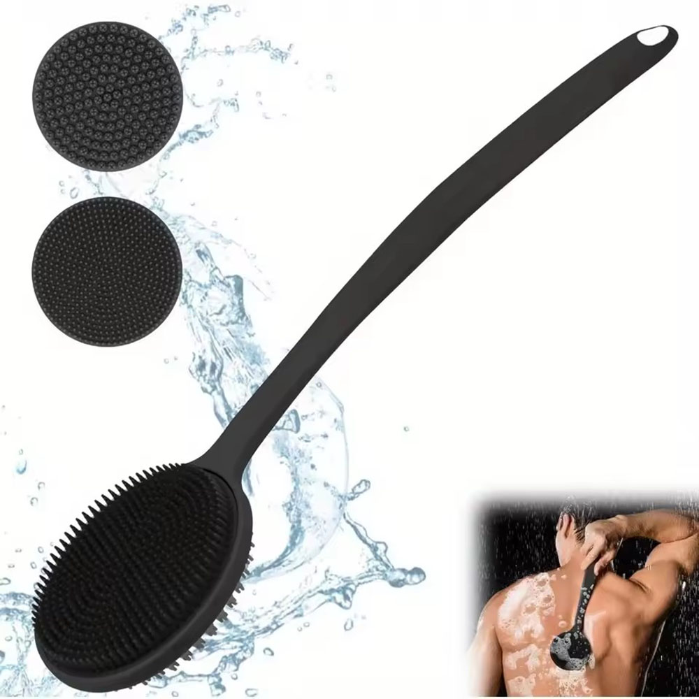Exfoliating Scrub Mens - 1 szt. Silikonowa szczotka do mycia