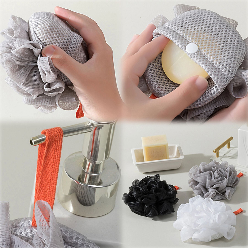 Exfoliating Scrub Mens - 1 sztuka miękkiej gąbki loofah do