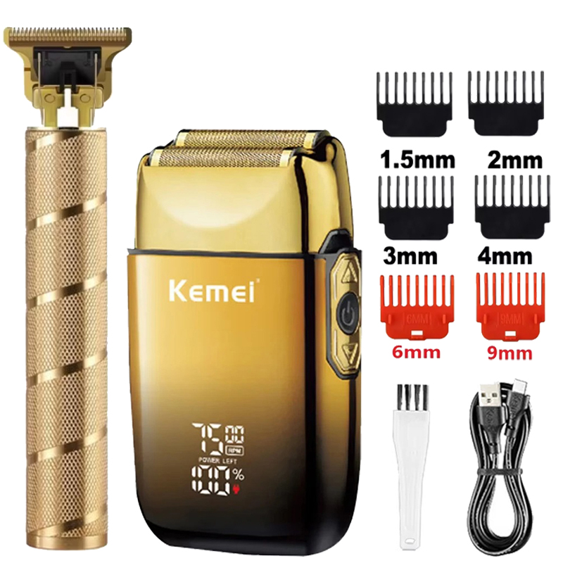 Men'S Grooming Organizer - Trymer do włosów Kemei KM-TX10 T9,