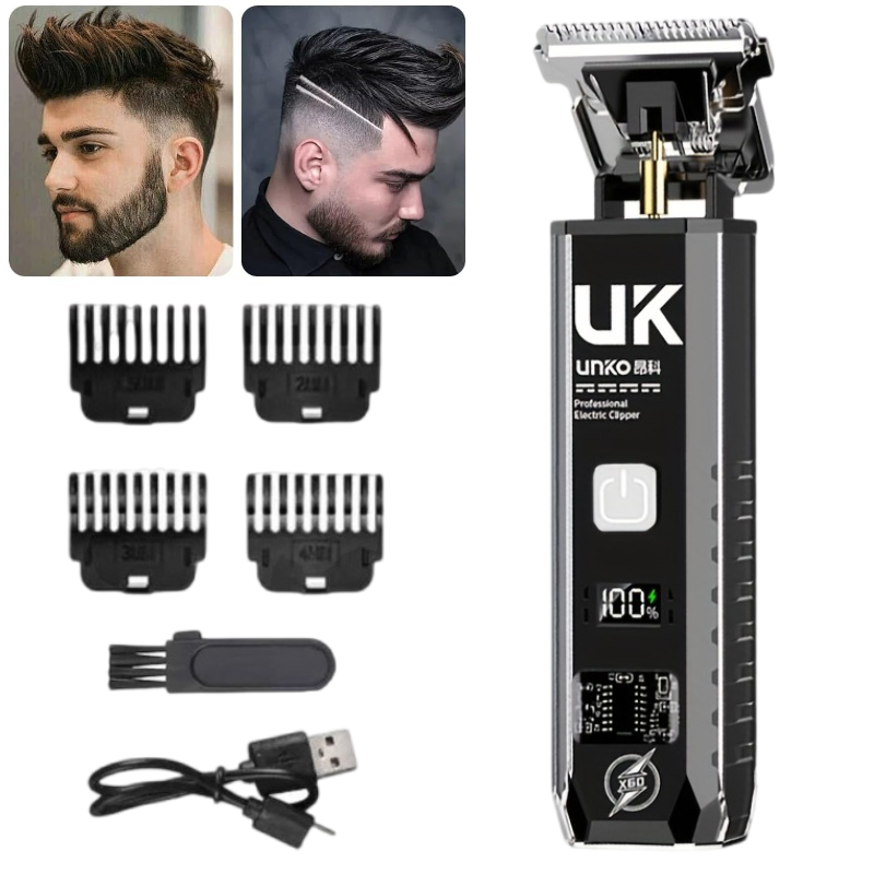 Men'S Grooming Organizer - Elektryczny trymer do brody T9, bezprzewodowa