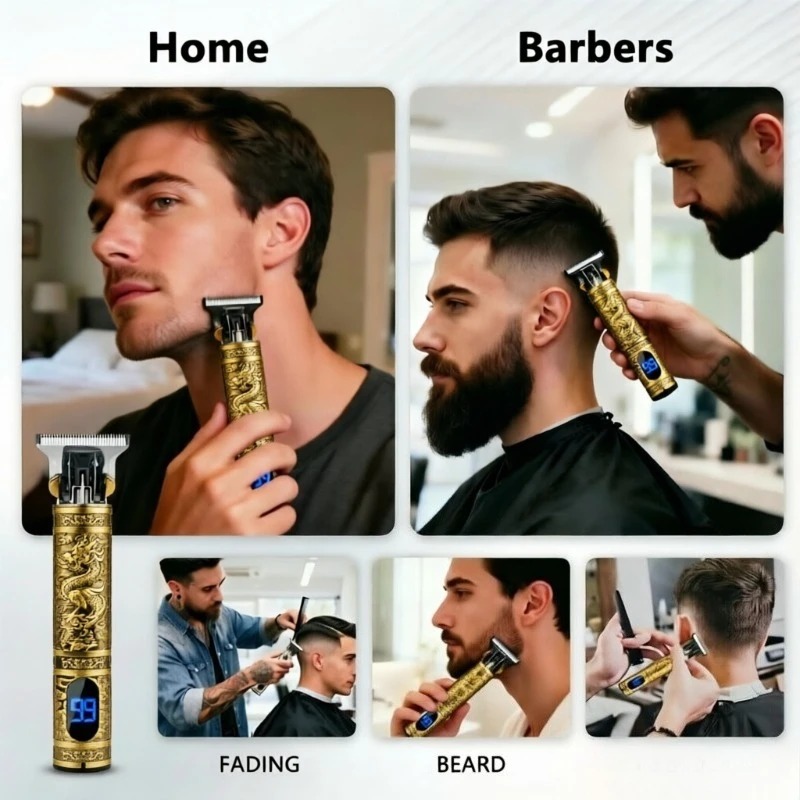 Elektryczny trymer do brody T9 – Men'S Grooming Organizer recenzja i cena