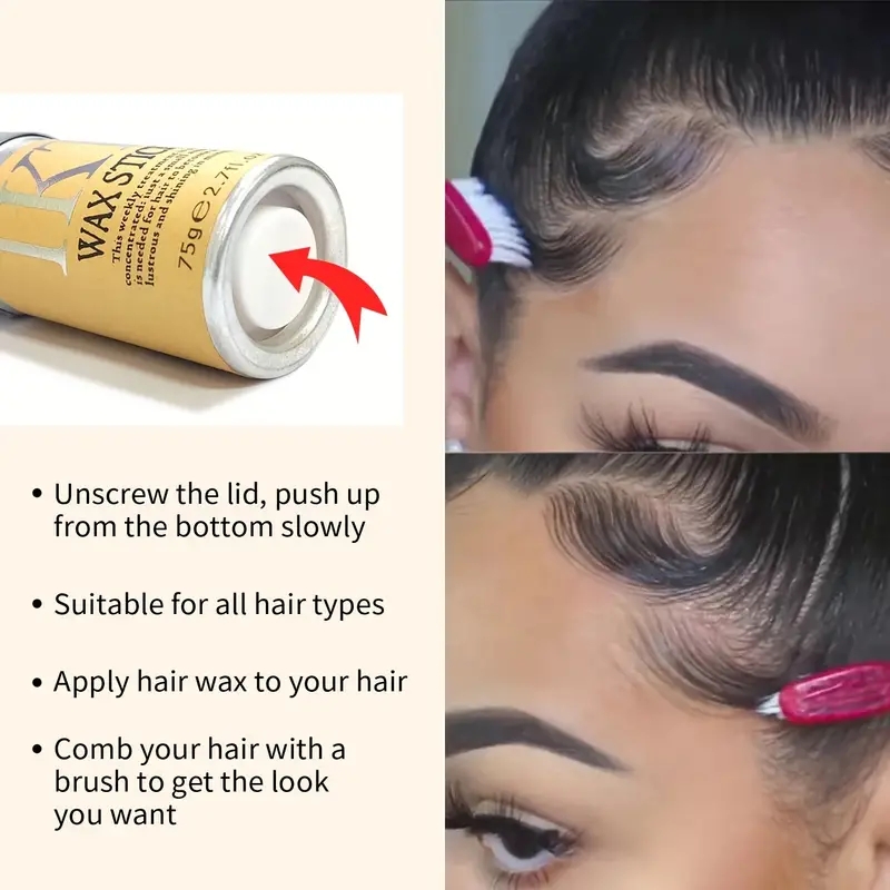 2/5 szt. Wosk do włosów w szty – Hair Wax Stick recenzja i cena