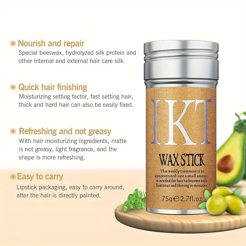2/5 szt. Wosk do włosów w szty – Hair Wax Stick recenzja i cena