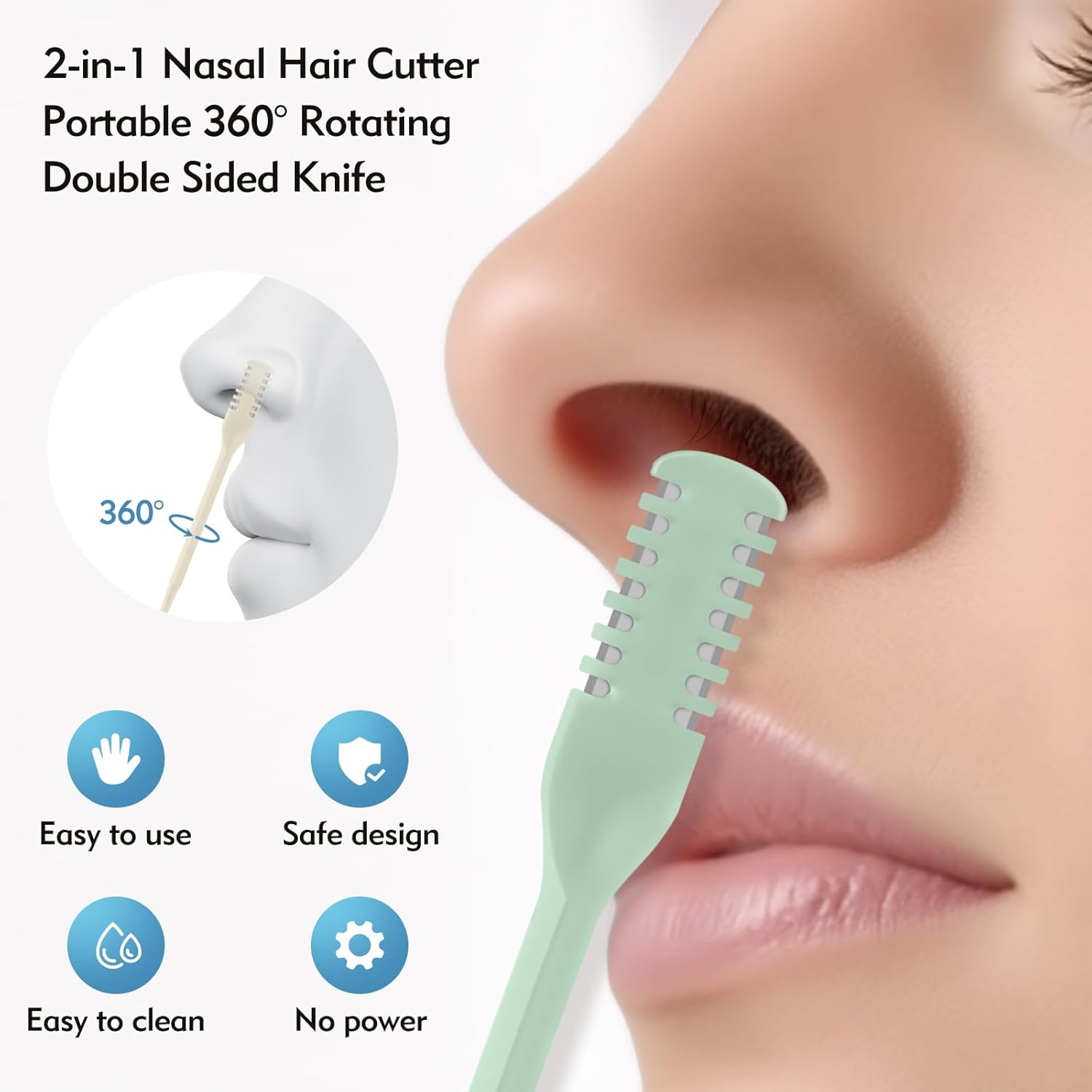 5/20/50 szt. 2-w-1 Przyrząd do – Nose Hair Trimmer recenzja i cena
