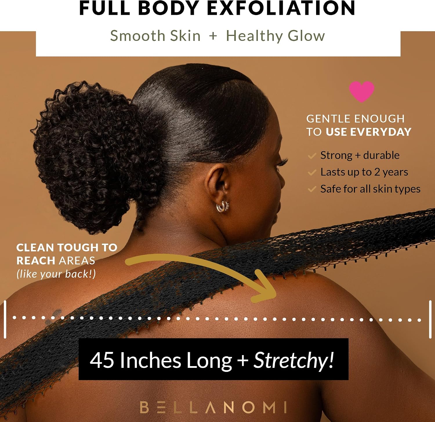 1 szt. Afrykańska siatka do ką – Exfoliating Scrub Mens recenzja i cena