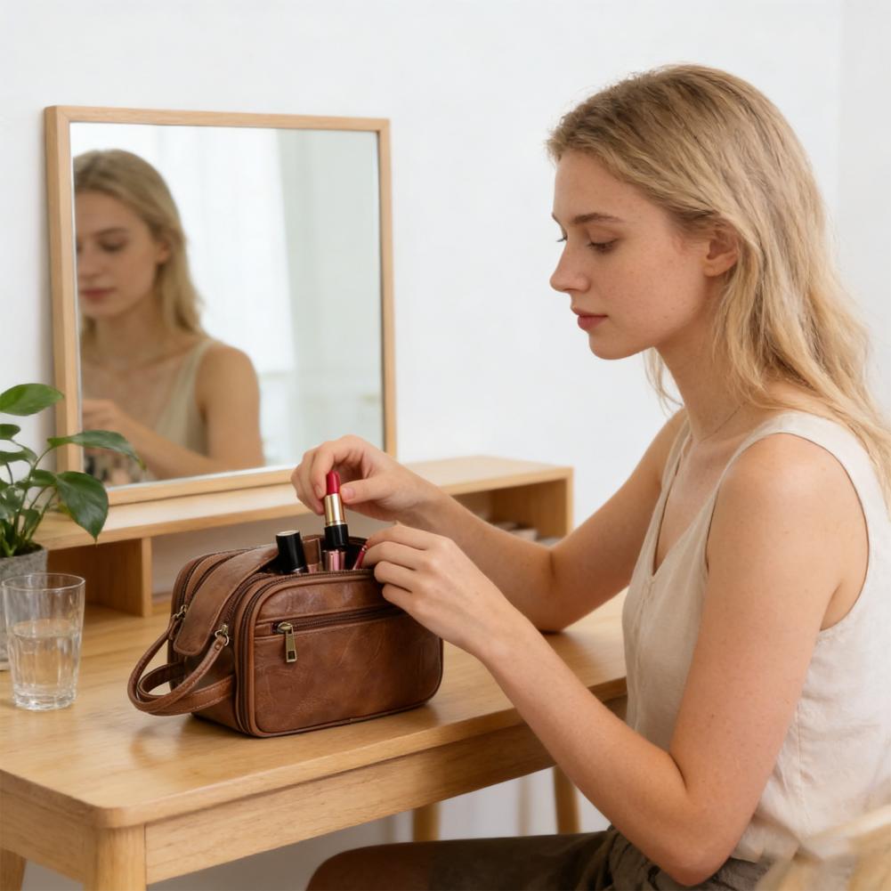Podróżna kosmetyczka ze sztucz – Men'S Grooming Organizer recenzja i cena