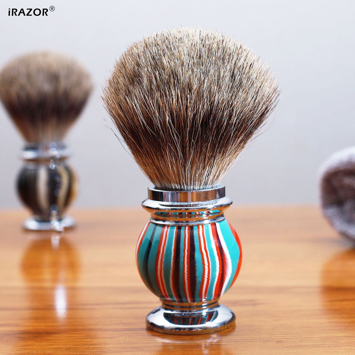 iRAZOR Silvertip Pędzel do gol – Men'S Grooming Organizer recenzja i cena