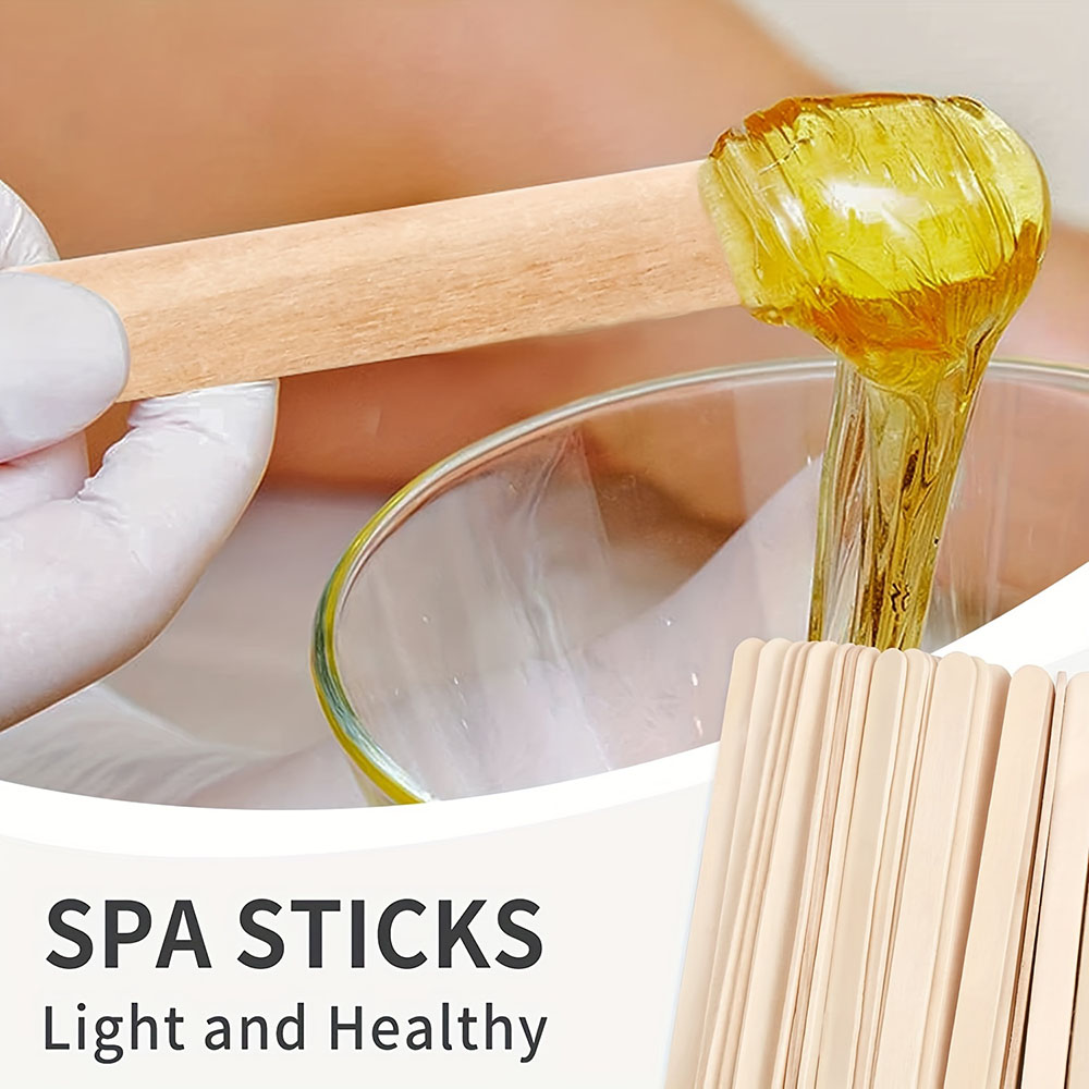 300/500 sztuk drewniane patycz – Hair Wax Stick recenzja i cena