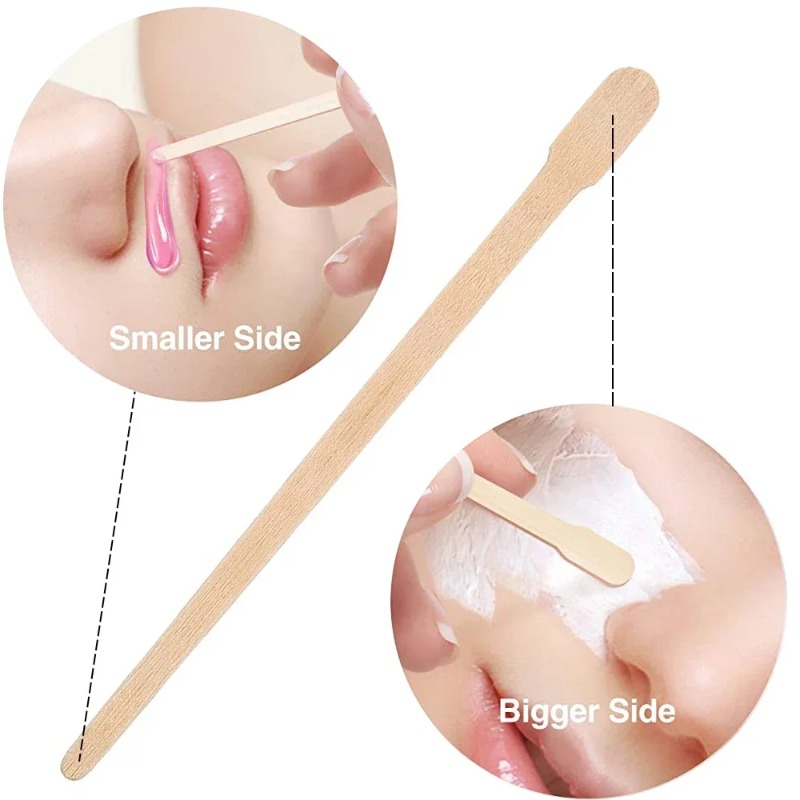 100/200 szt. Patyczki do wosku – Hair Wax Stick recenzja i cena