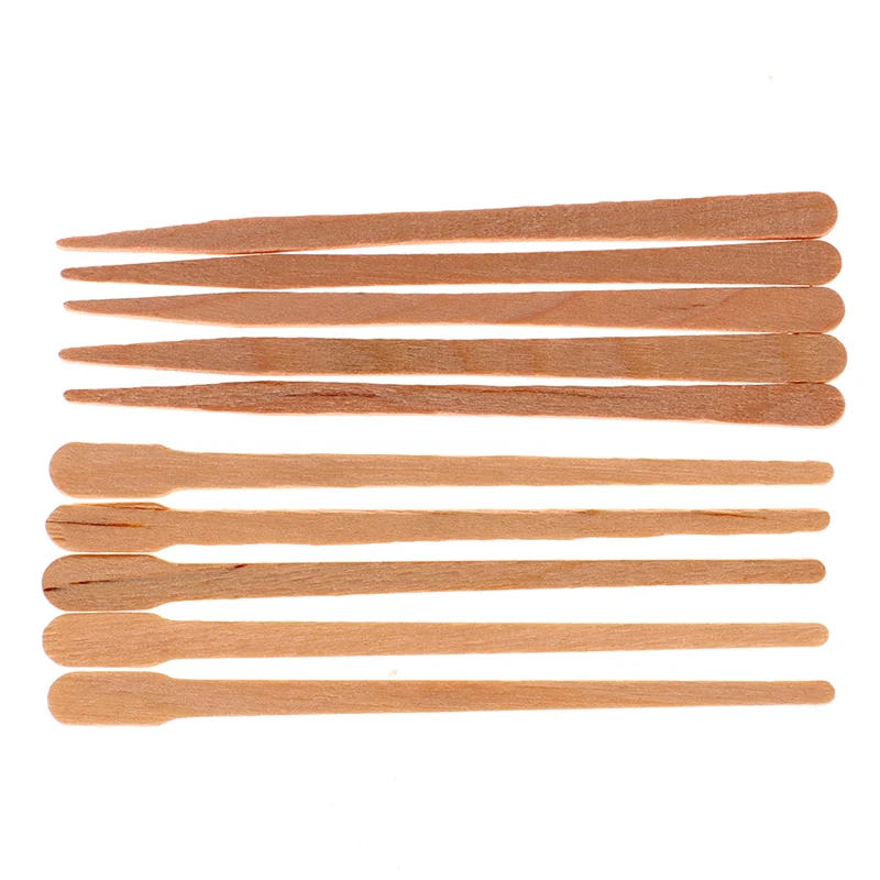 50/100 szt. Drewniane patyczki – Hair Wax Stick recenzja i cena
