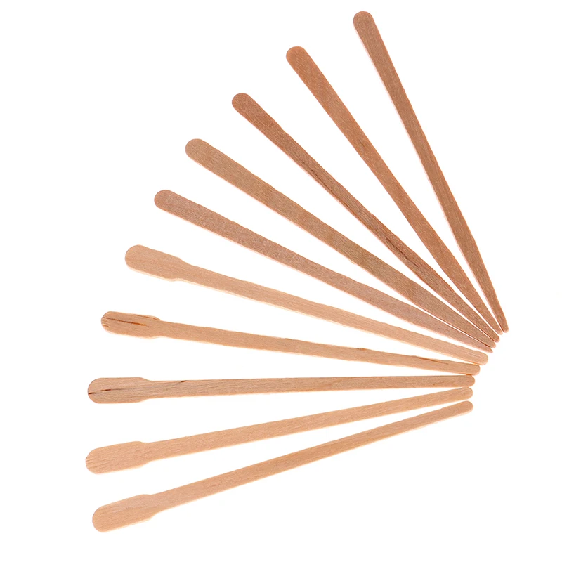 50/100 szt. Drewniane patyczki – Hair Wax Stick recenzja i cena