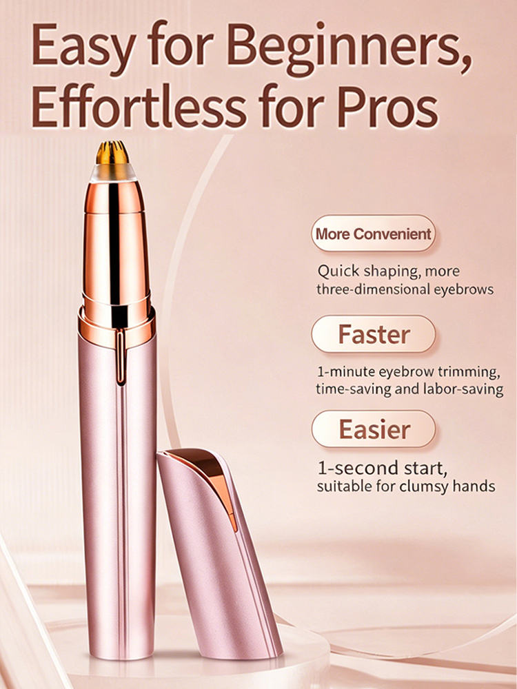 Elektryczny trymer do brwi, go – Nose Hair Trimmer recenzja i cena