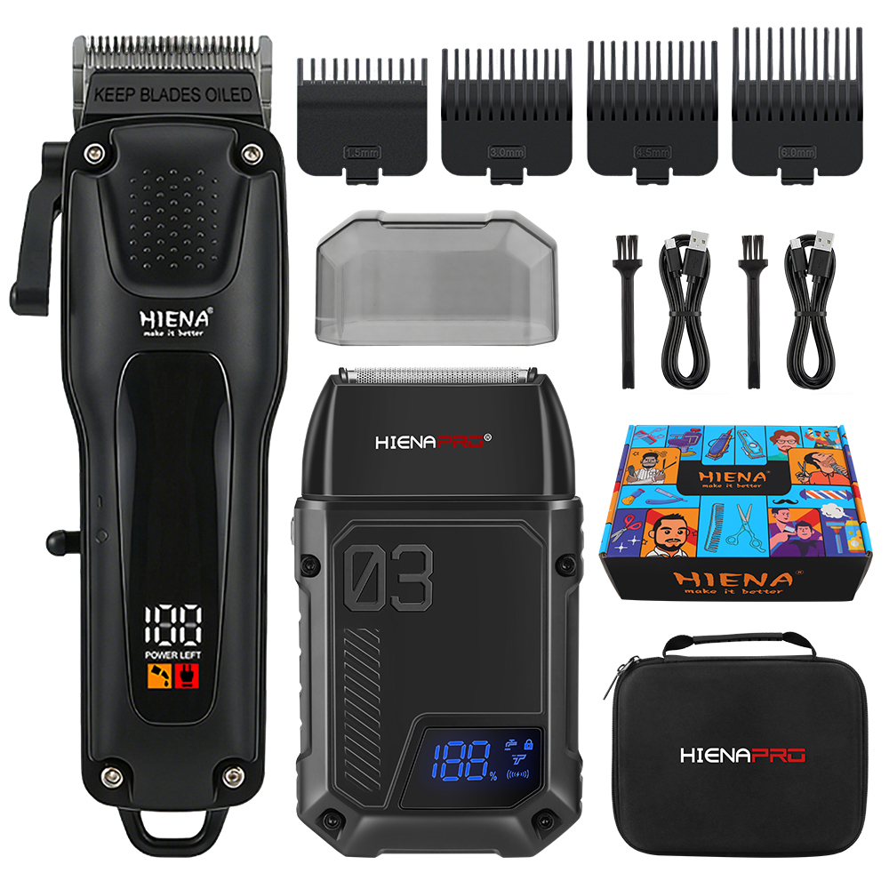 HIENA PRO 2-w-1 Bezprzewodowa  – Mens Grooming Kit Gift recenzja i cena