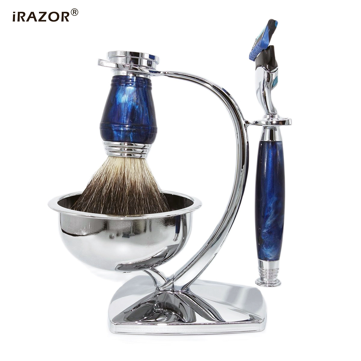 iRAZOR Royal Blue Luksusowy Ze – Men'S Grooming Underarm recenzja i cena