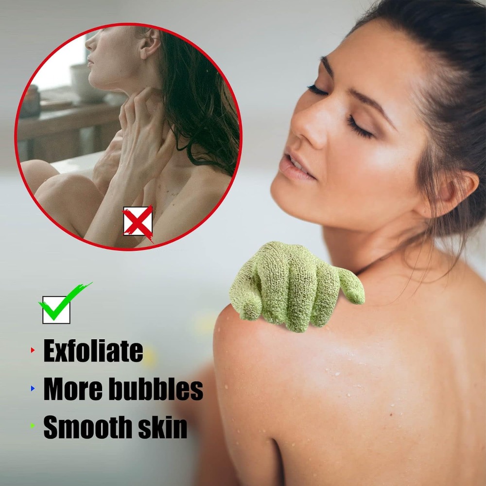 2 sztuki rękawic złuszczającyc – Exfoliating Scrub Mens recenzja i cena