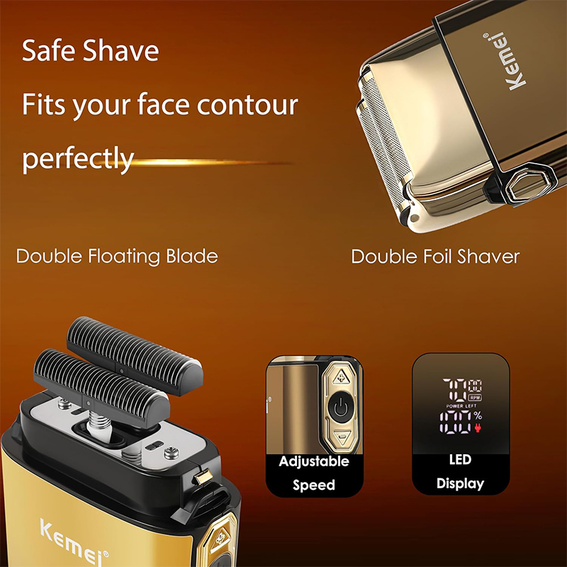 Trymer do włosów Kemei KM-TX10 – Men'S Grooming Organizer recenzja i cena