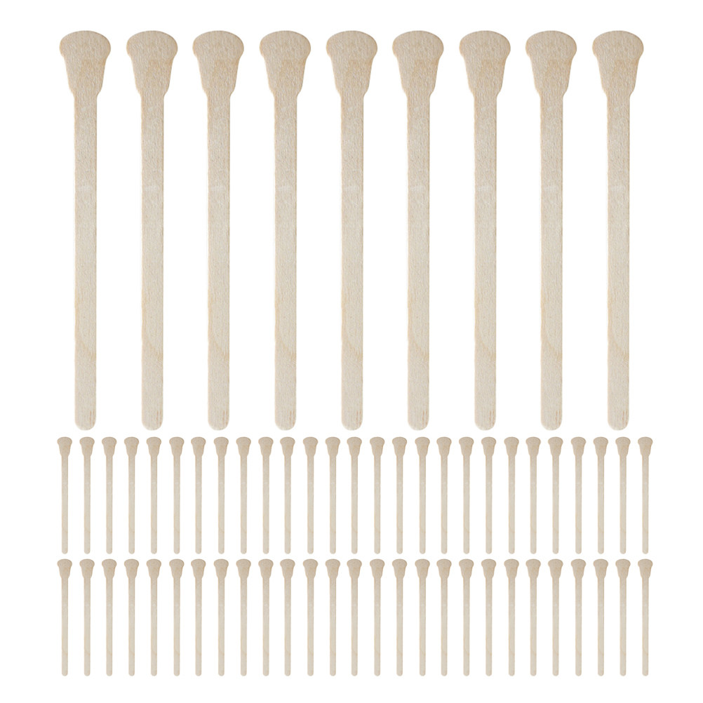 100 sztuk wytrzymałych drewnia – Hair Wax Stick recenzja i cena